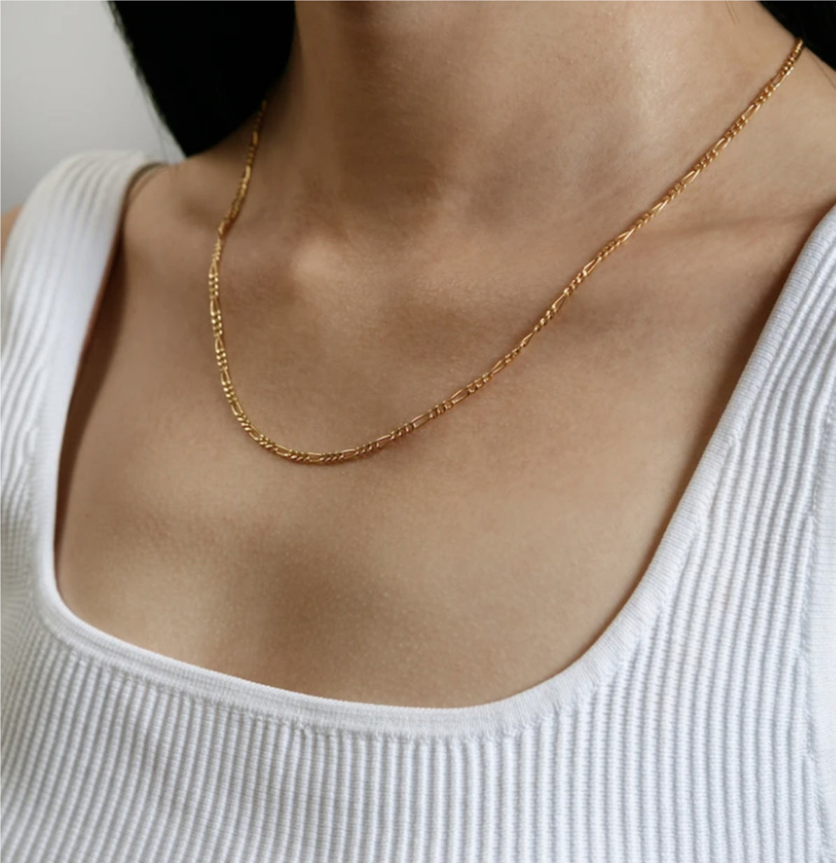 Dainty Figaro Chain Necklace