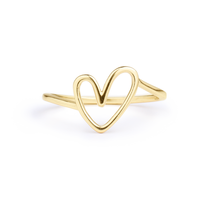 Self Love Layered Heart Ring