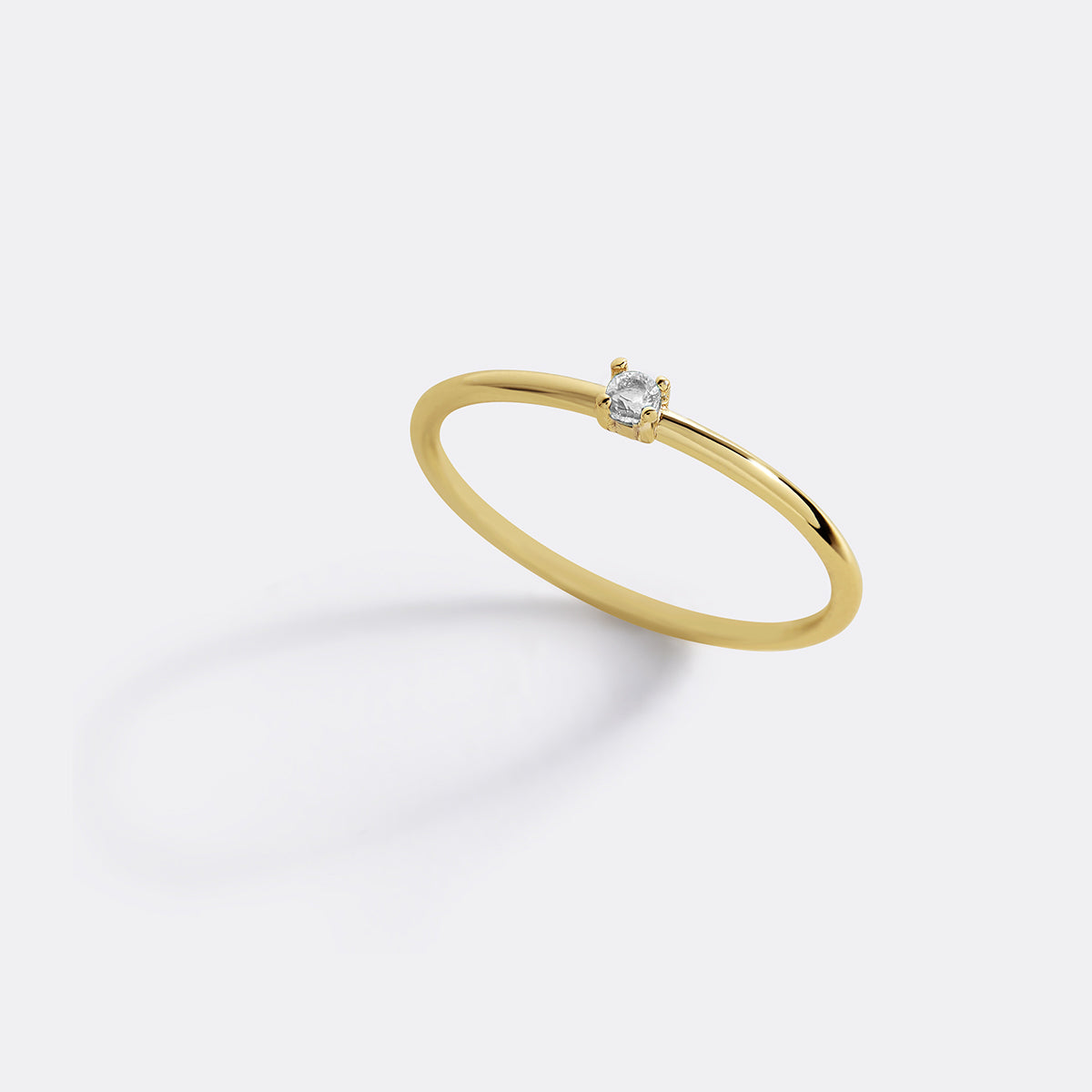 Super Dainty Birthstone Stacking Ring