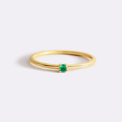 Super Dainty Birthstone Stacking Ring