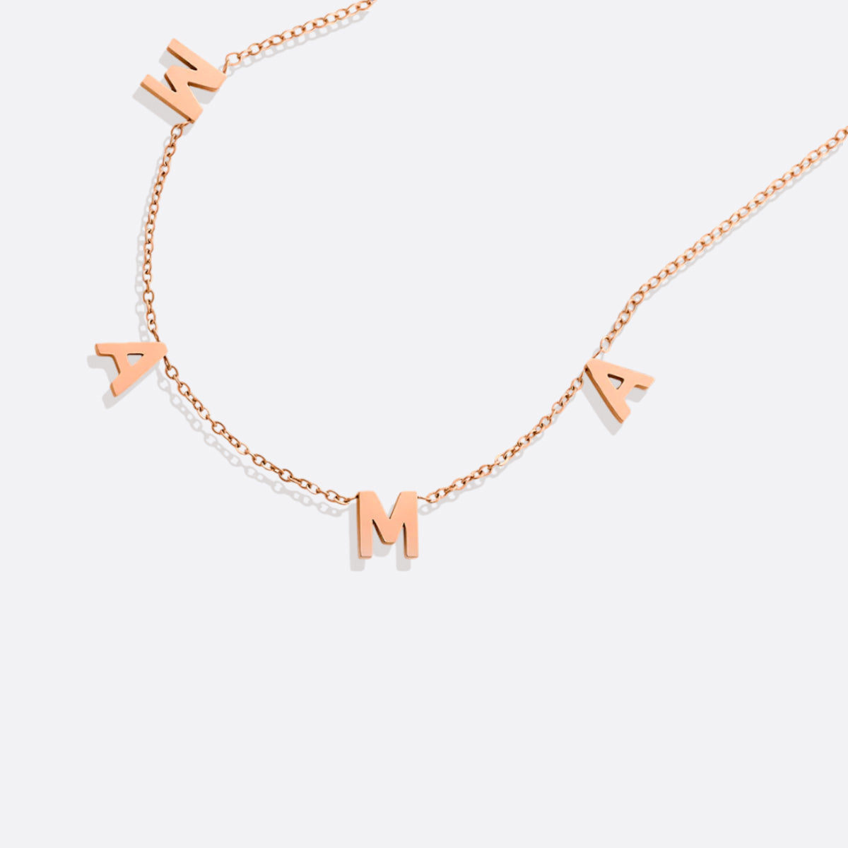 The MAMA Letter Necklace