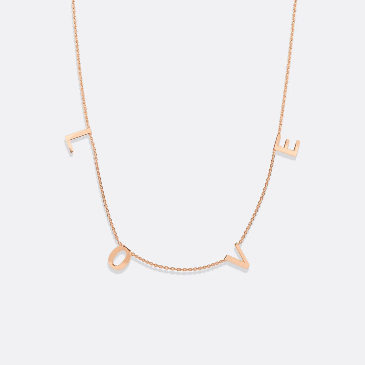 The LOVE Letter Necklace