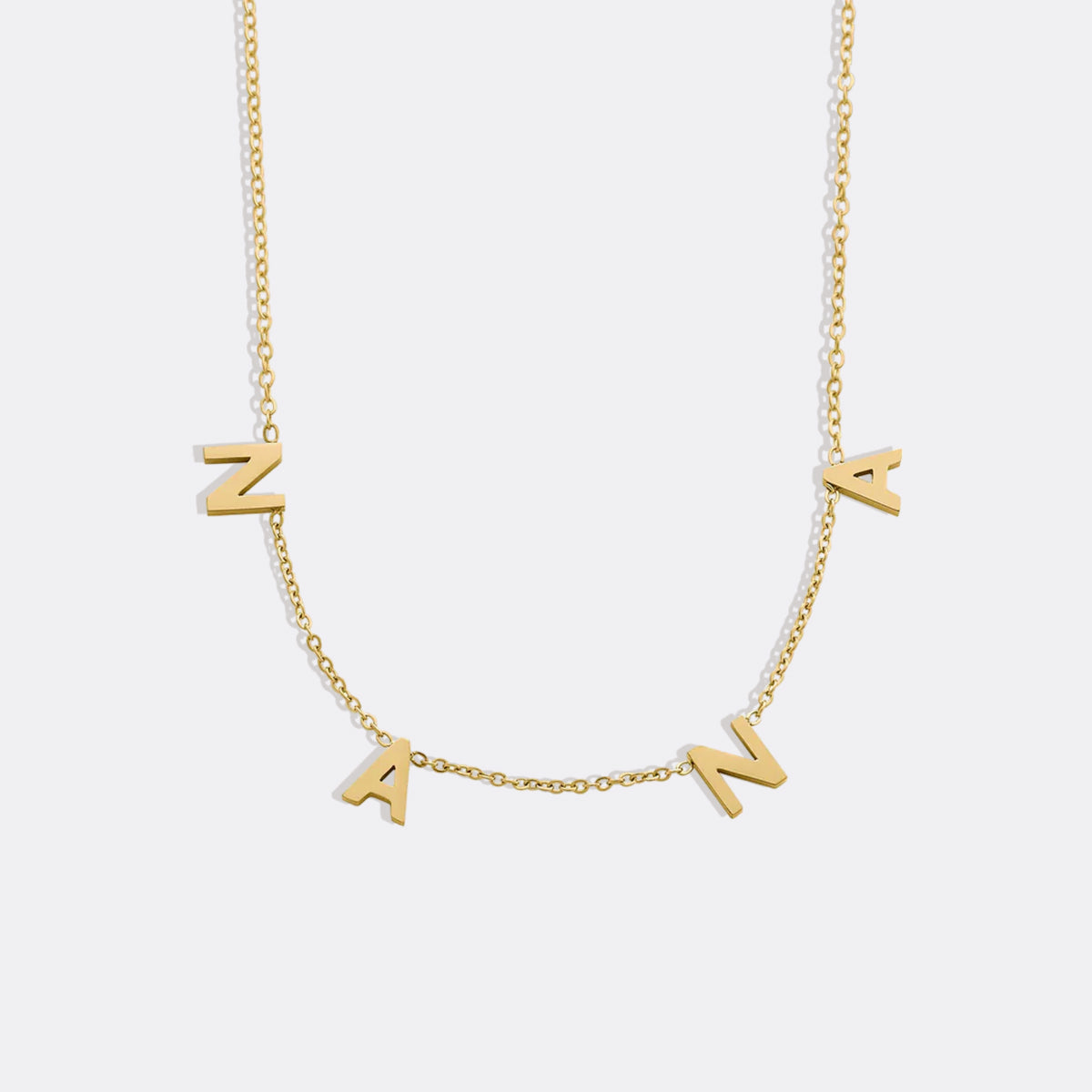 The NANA Letter Necklace