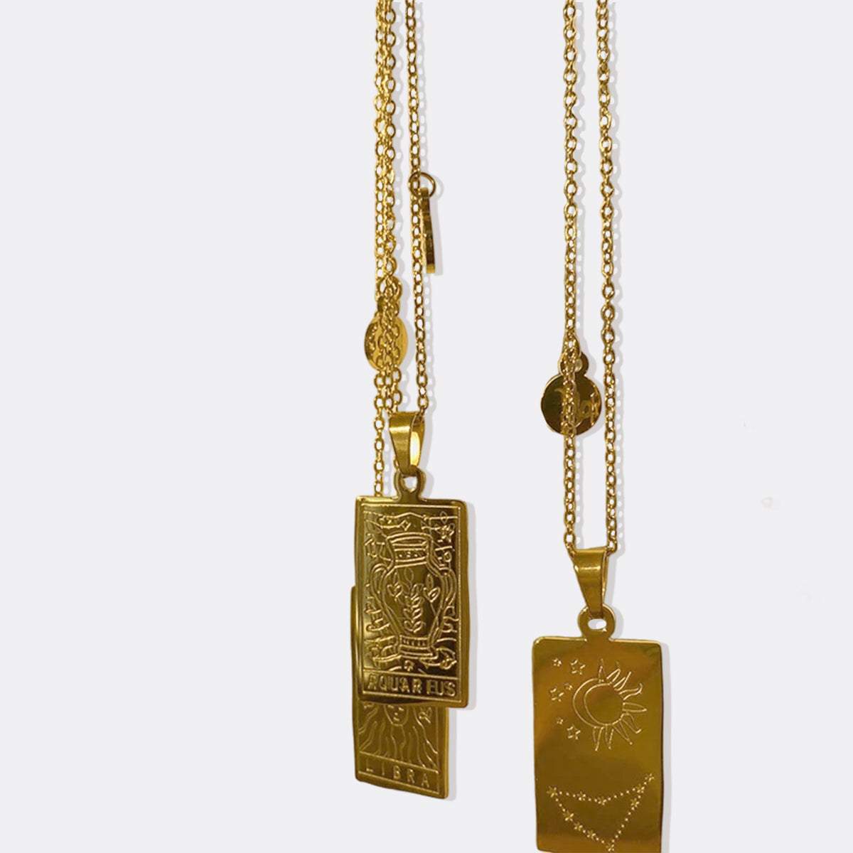 Zodiac Card Necklace