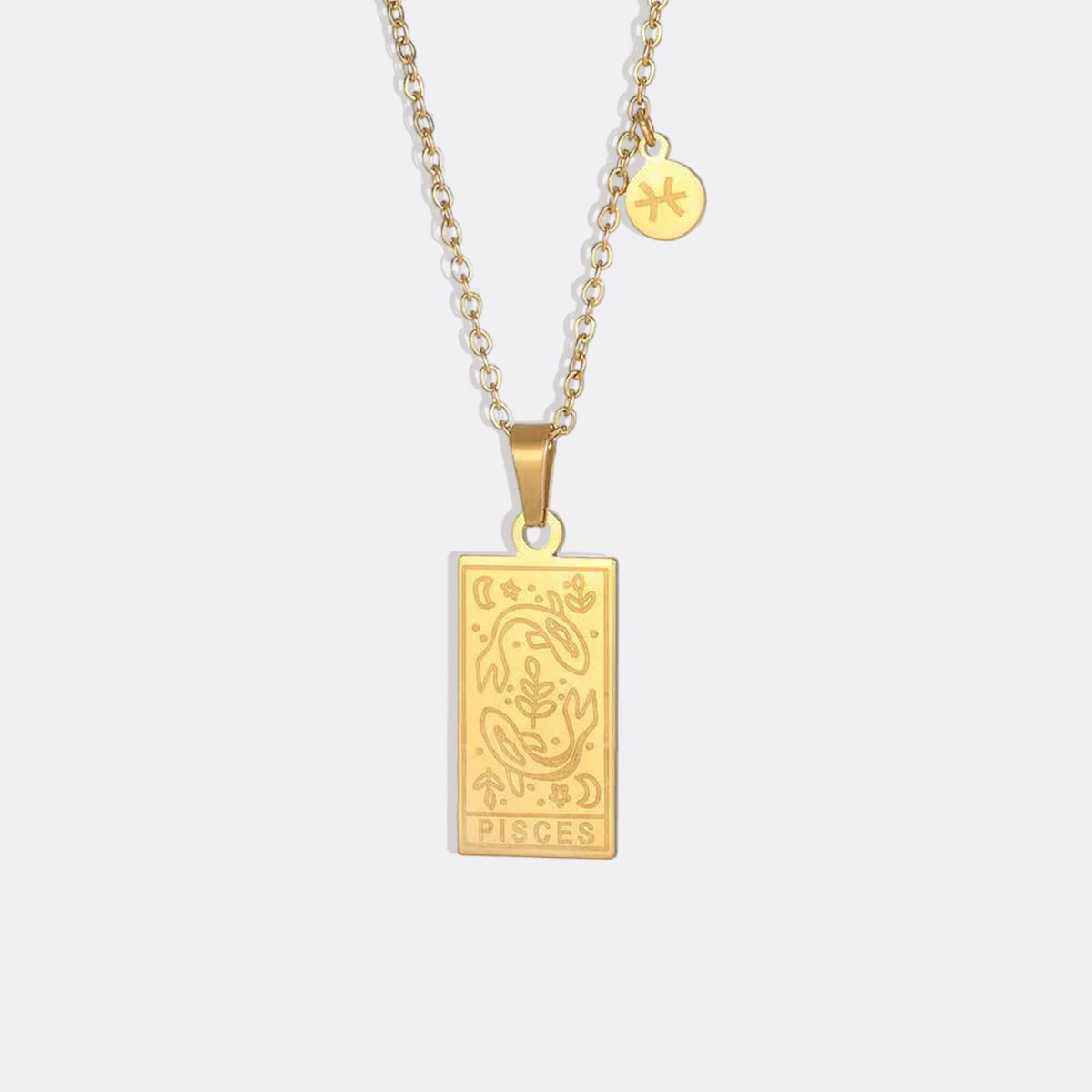 Zodiac Card Necklace