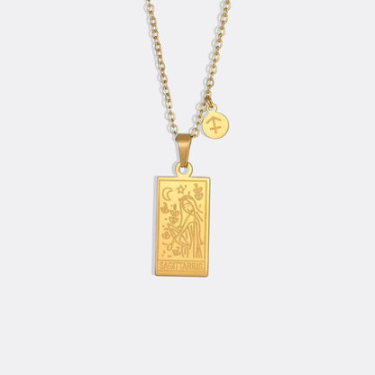 Zodiac Card Necklace