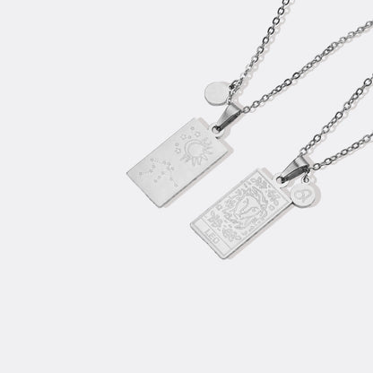 Zodiac Card Necklace