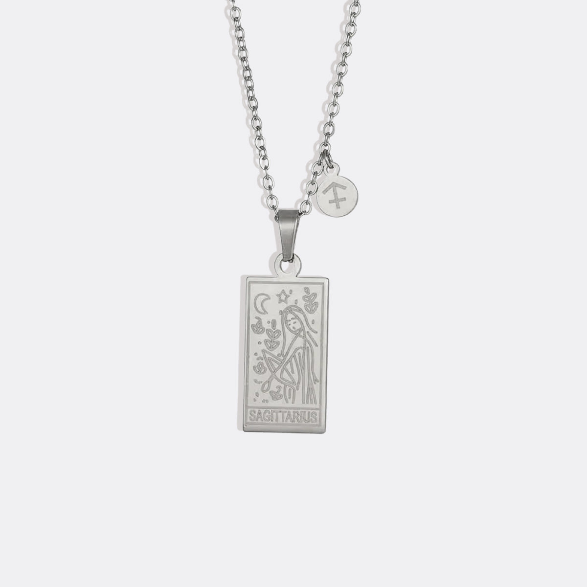 Zodiac Card Necklace