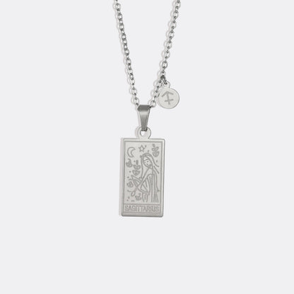 Zodiac Card Necklace