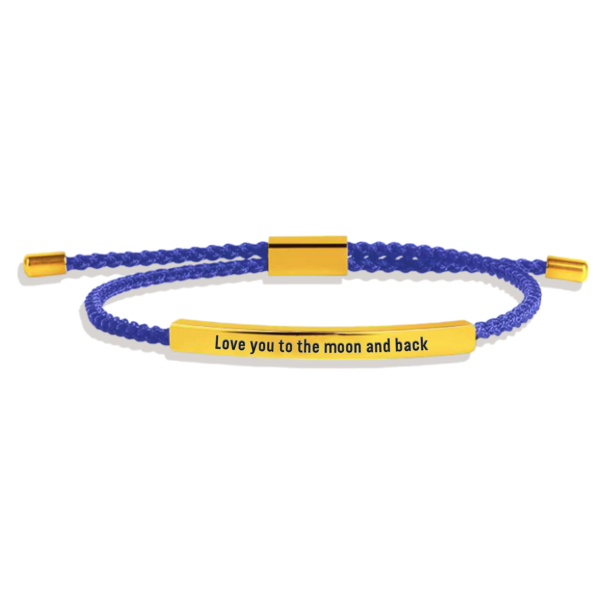 Love you to the moon and back Tube Bracelet