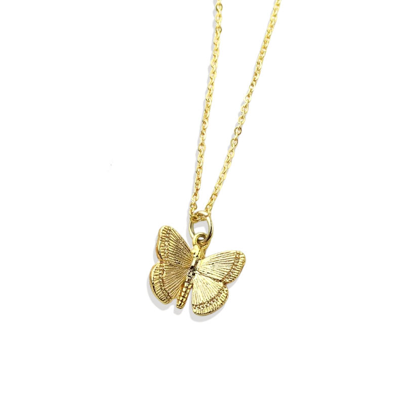 Butterfly Pendant Necklace