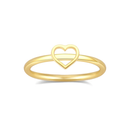 Dainty Stacking Symbol Ring