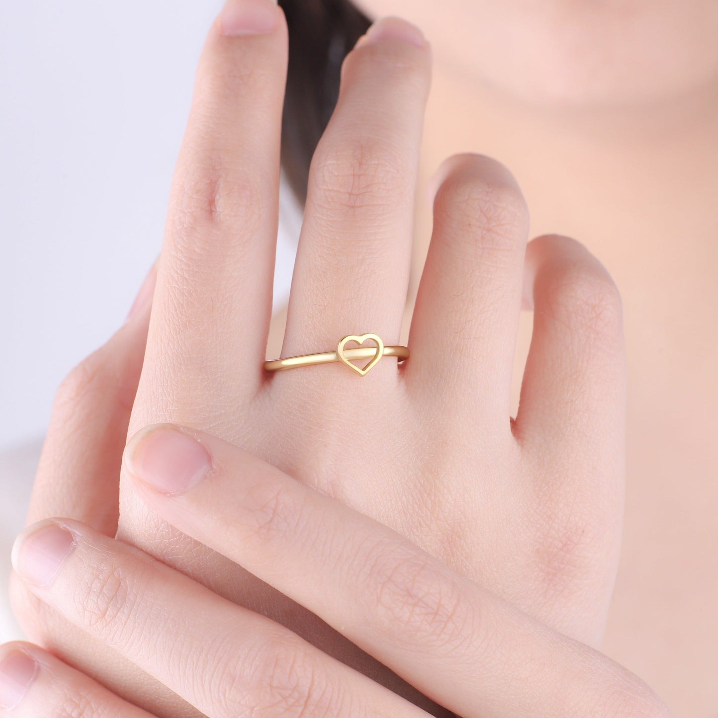 Dainty Stacking Symbol Ring