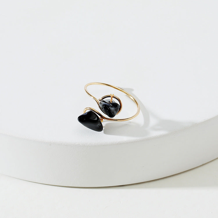 Dainty Twining Crystal Ring