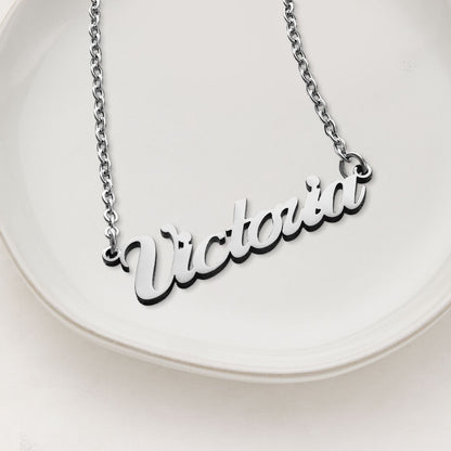 Aria Name Necklace