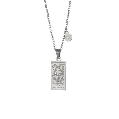 Zodiac Card Necklace