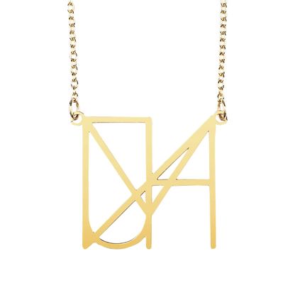 Minimalist Monogram Name Necklace