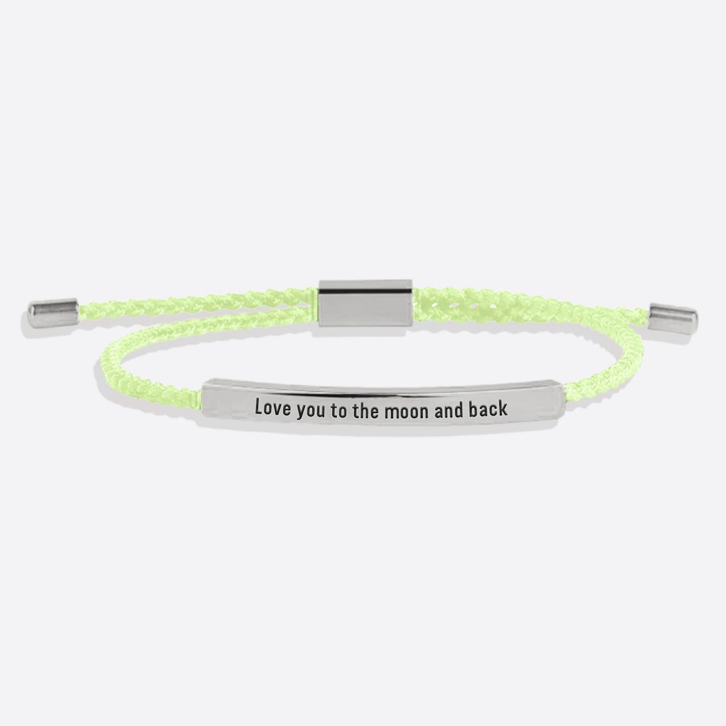 Love you to the moon and back Tube Bracelet