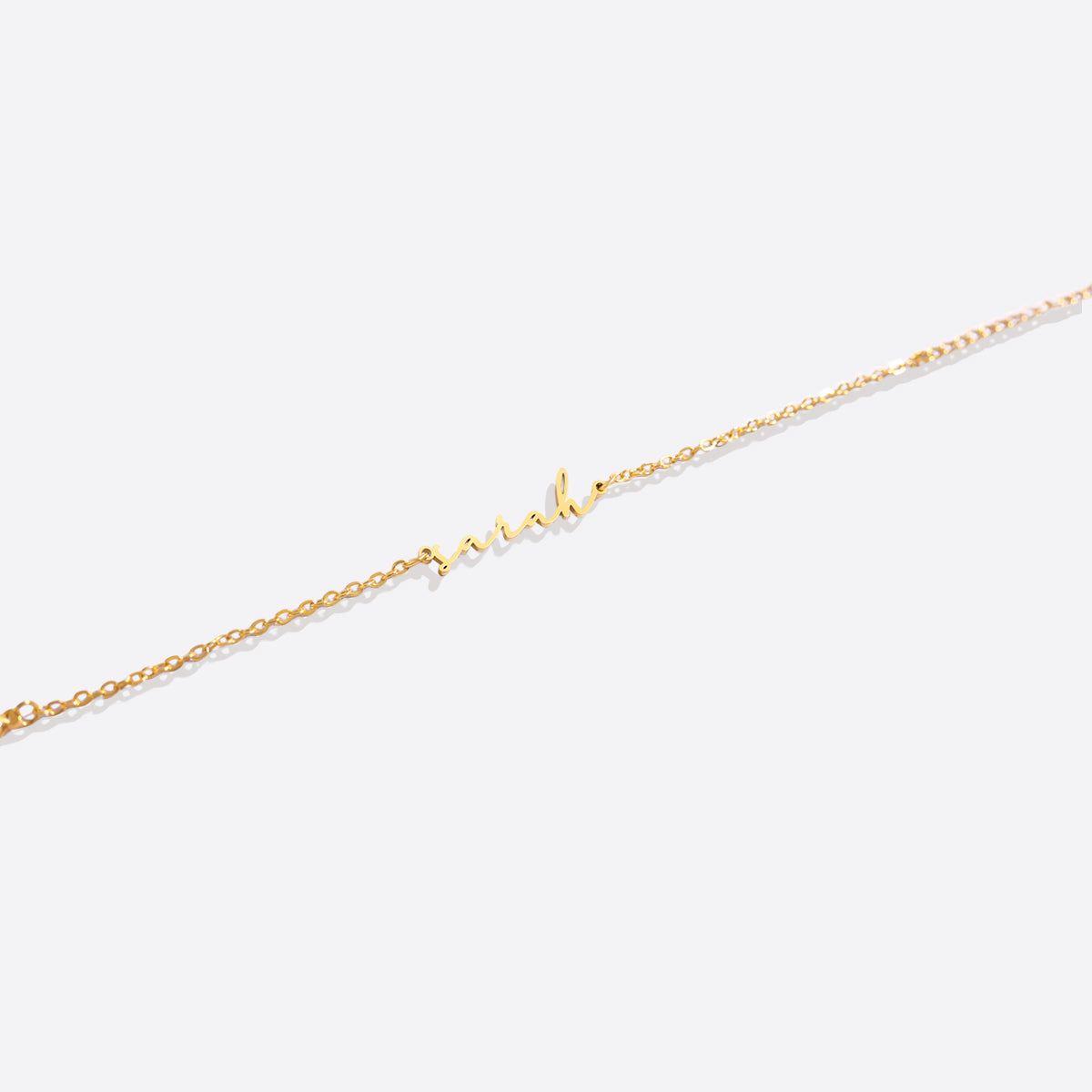 Dainty Script Name Bracelet