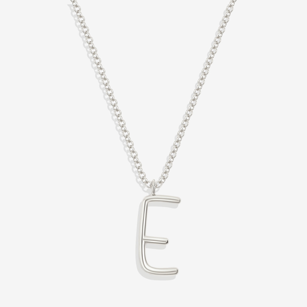 Flow Script Initial Necklace