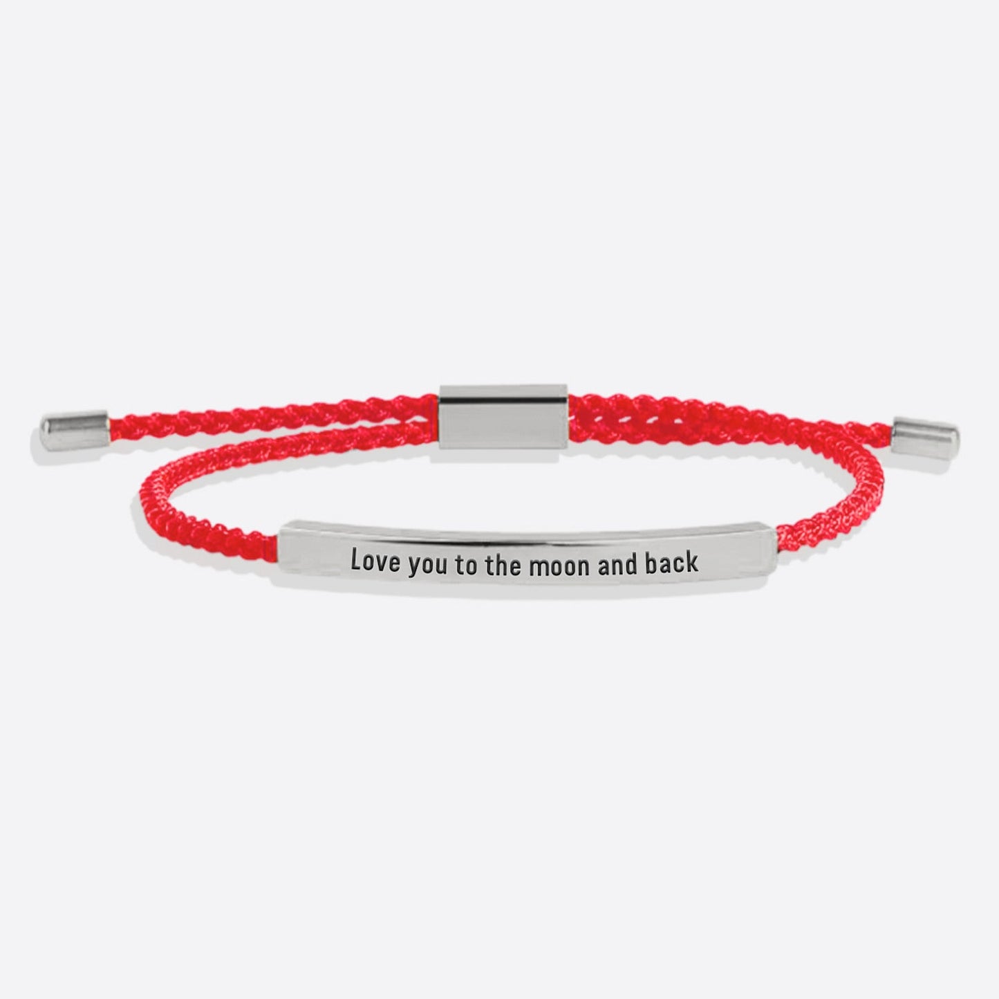 Love you to the moon and back Tube Bracelet