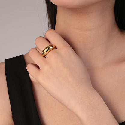 Sculptural Dome Ring