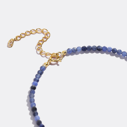 Tiny Stackable Mini Lapis Lazuli Beaded Bracelet