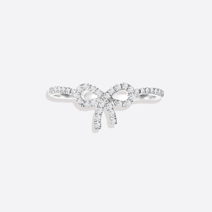 Pave Bow Ring