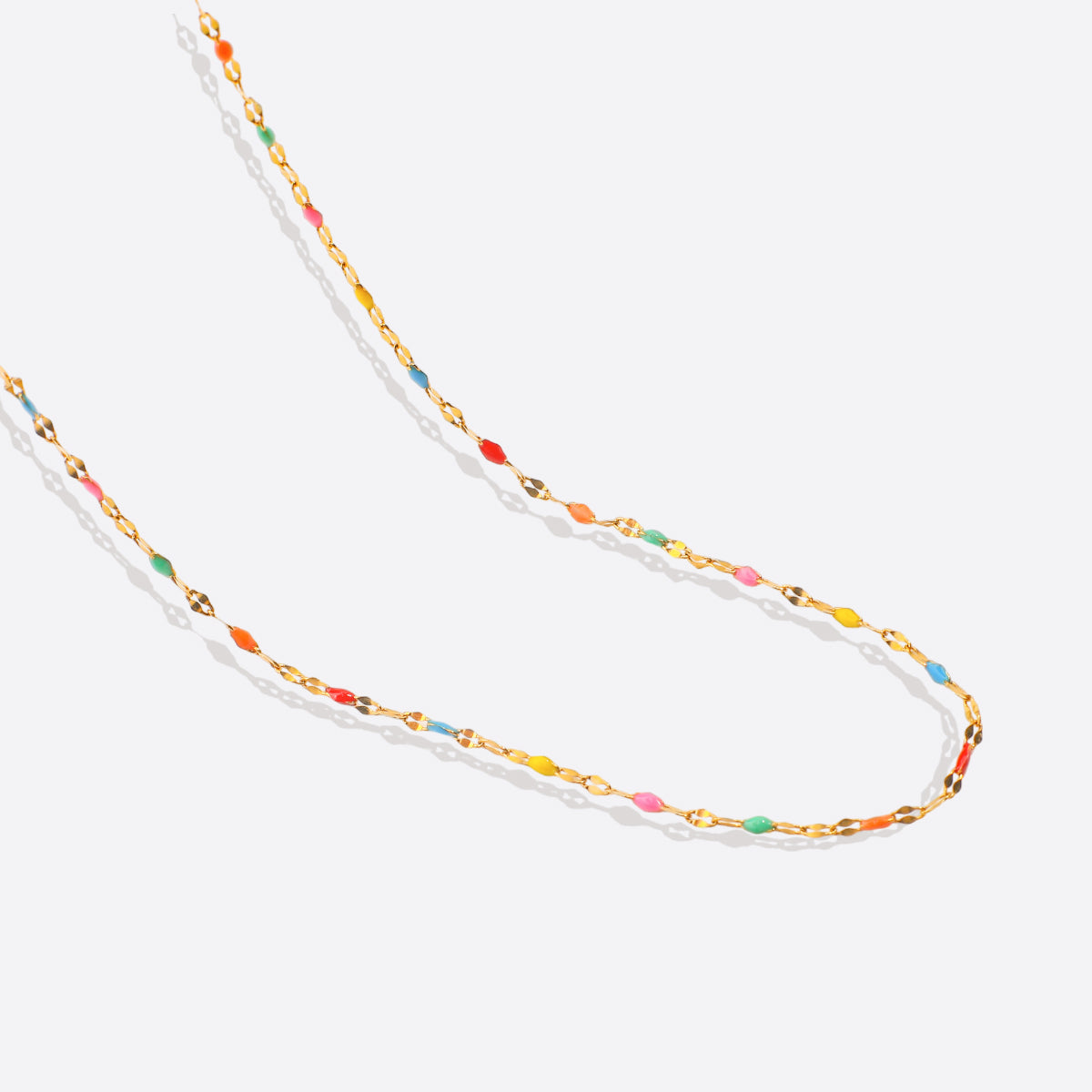 Rainbow Choker Necklace