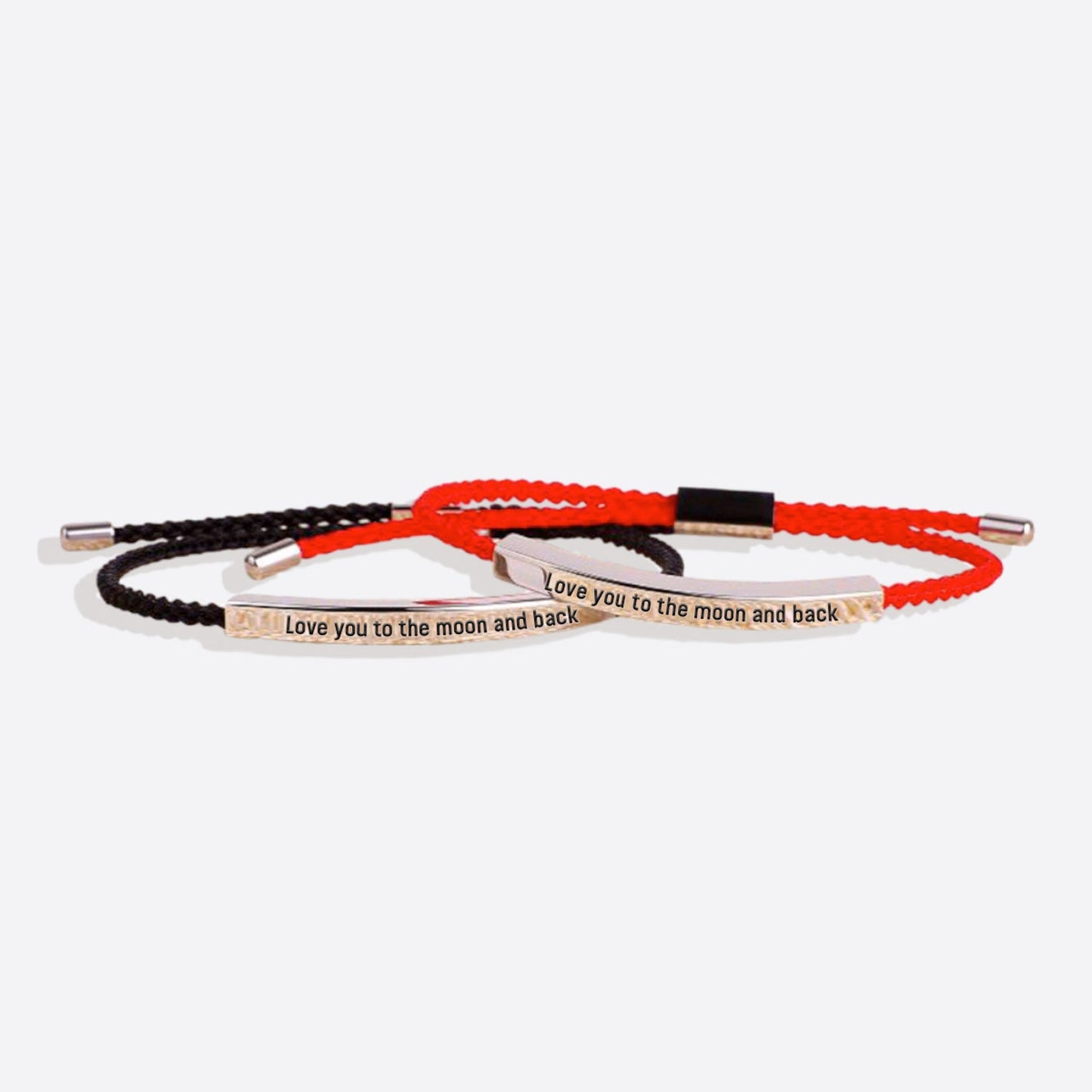 Love you to the moon and back Tube Bracelet