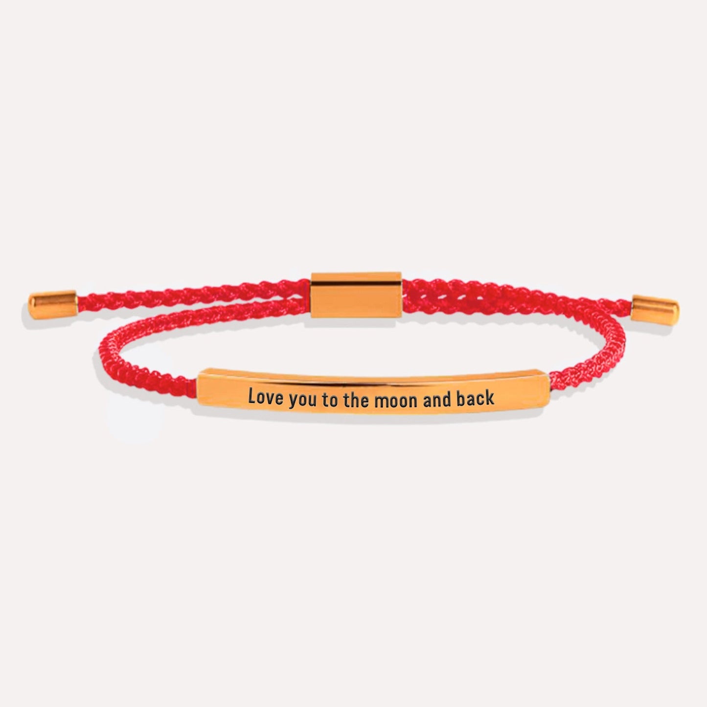 Love you to the moon and back Tube Bracelet