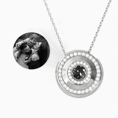 Halo Photo Necklace