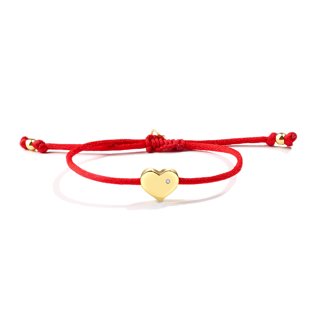 Heart String Adjustable Bracelet