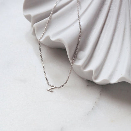 Spaced Letter Name Necklace