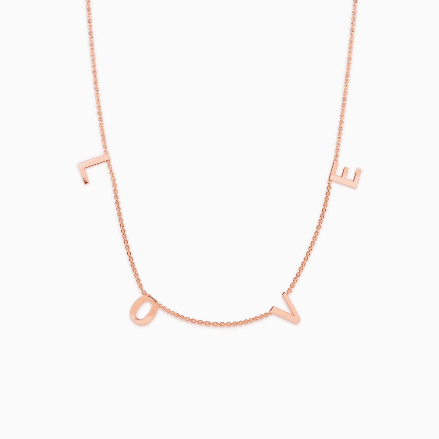 The LOVE Letter Necklace