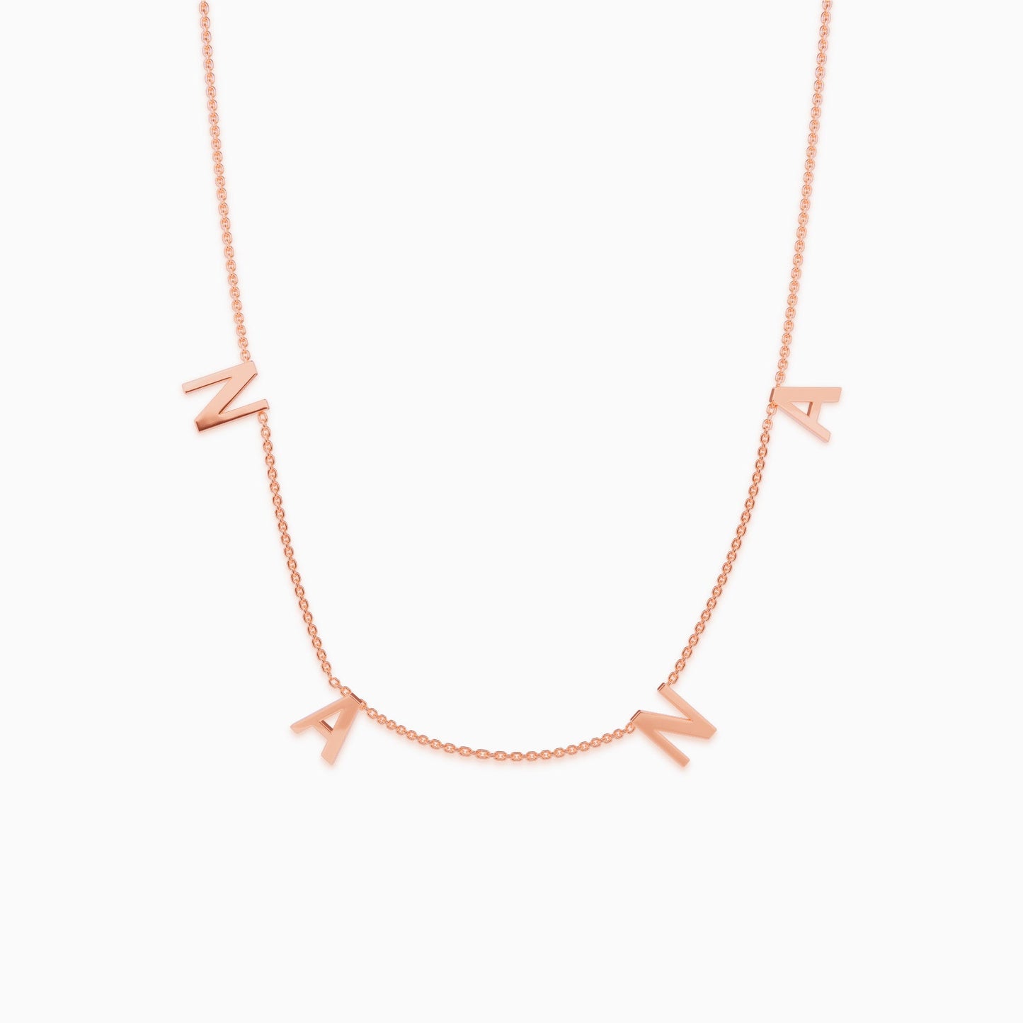 The NANA Letter Necklace