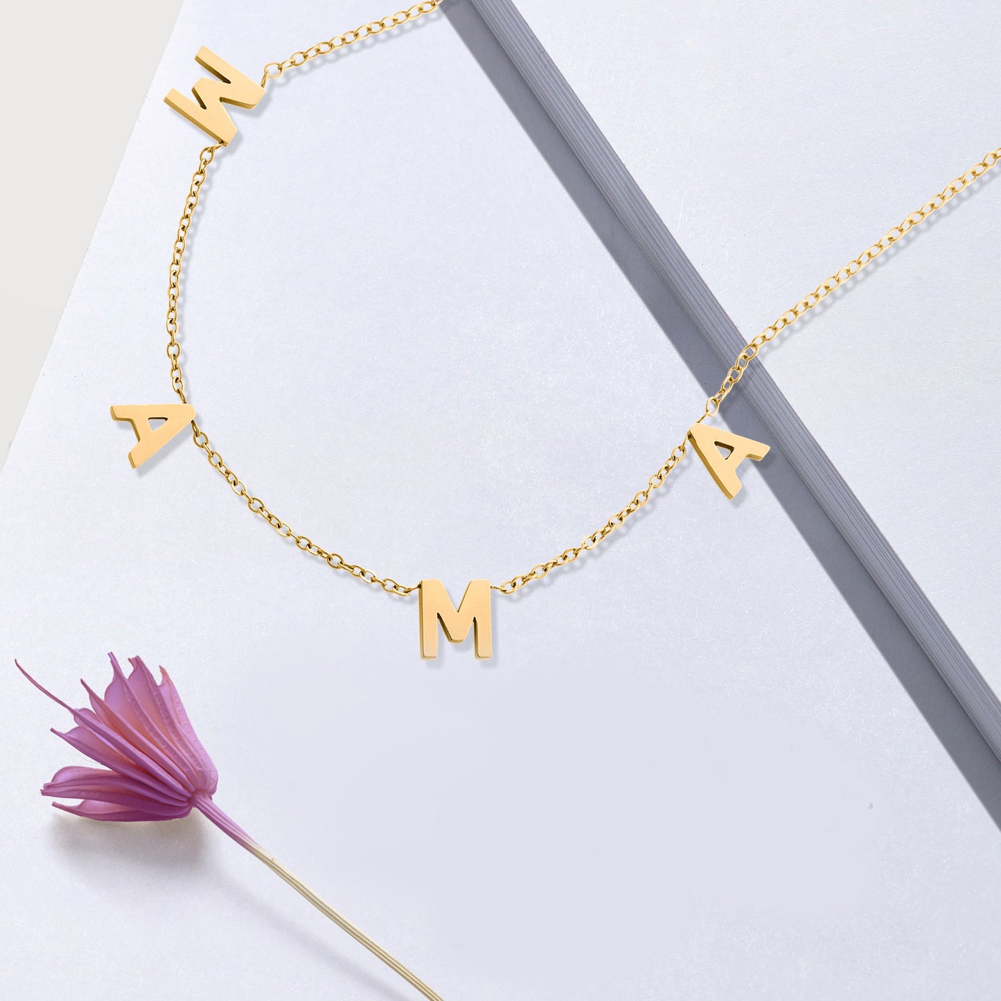 The MAMA Letter Necklace