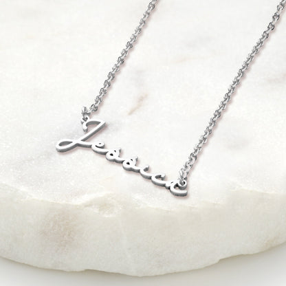 Mon Amour Name Necklace