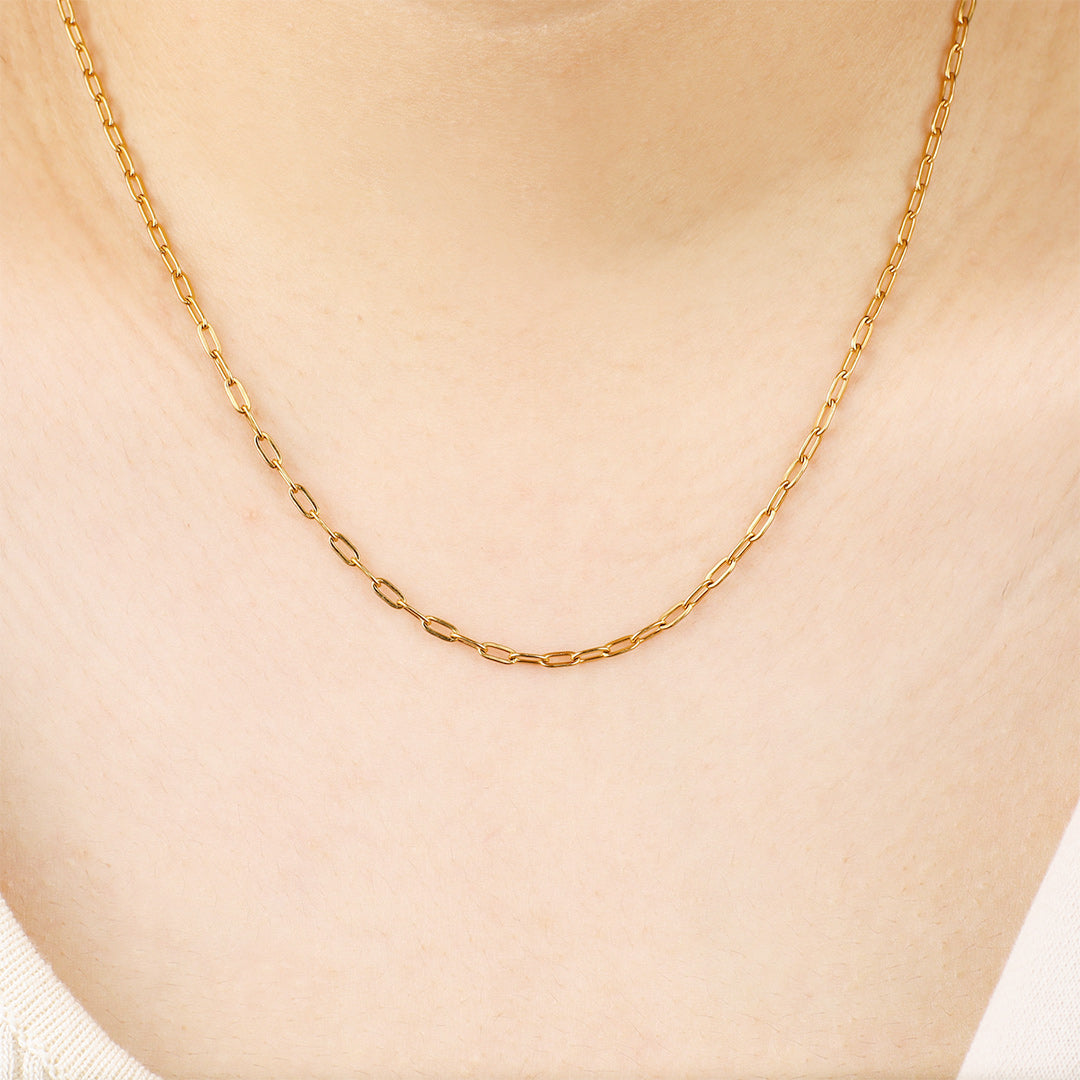 Paradiso Paperclip Chain Necklace