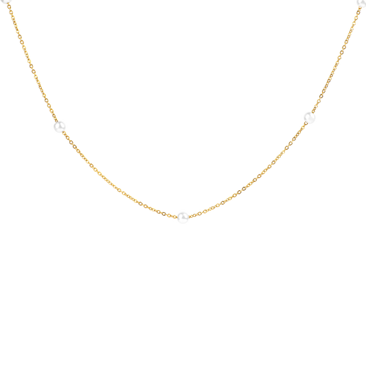 Pearl Satellite Necklace