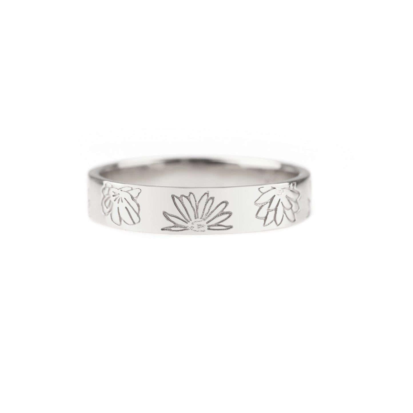 Stamped Flower Band