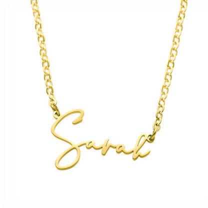 Monroe Name Necklace